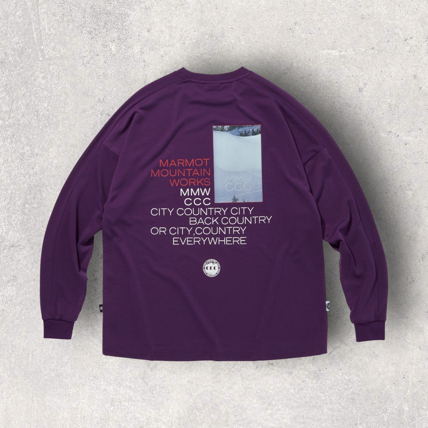 MMWCCC L/S T-SHIRT_PURPLE