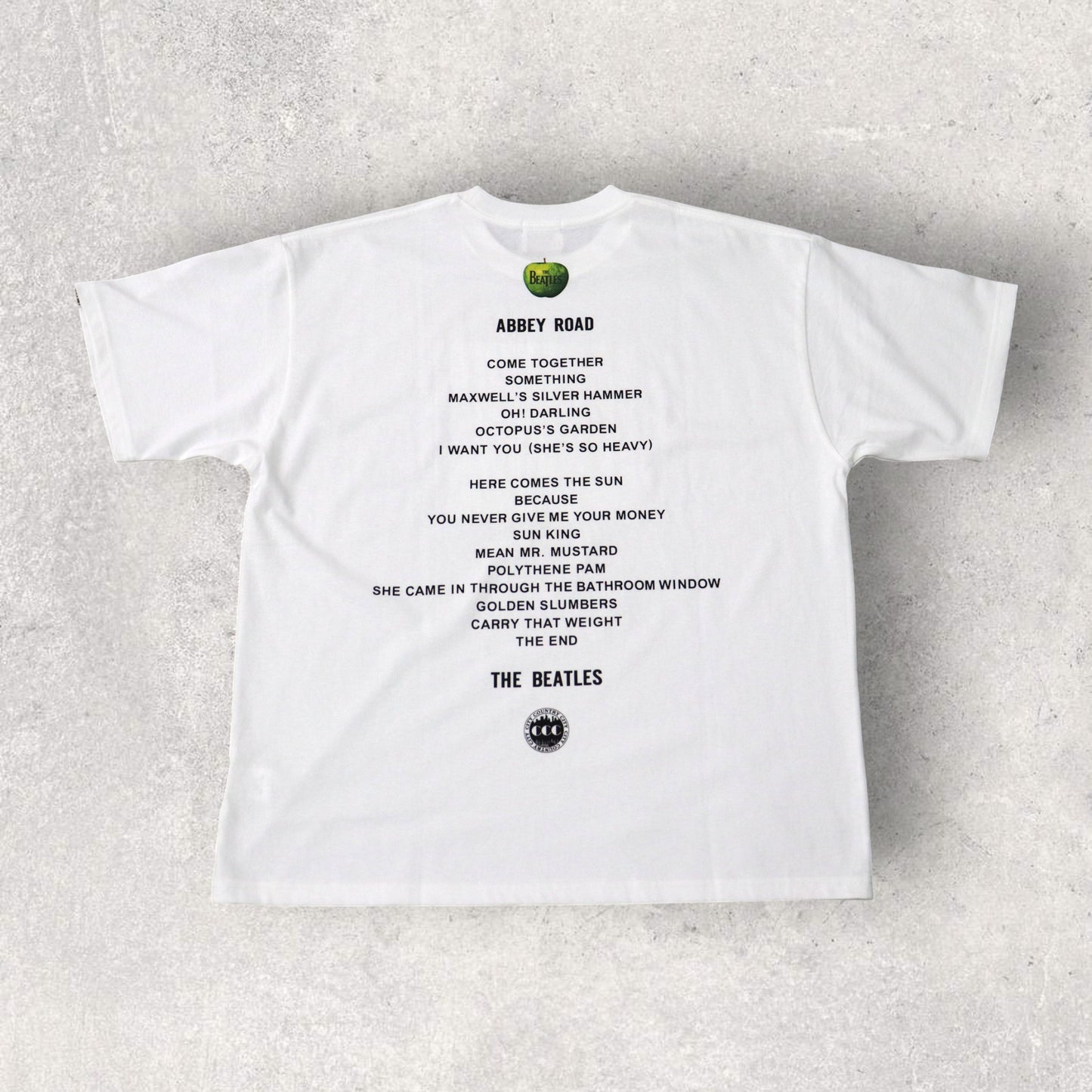 CITY COUNTRY CITY x THE BEATLES_COTTON T-SHIRT_002_WHITE
