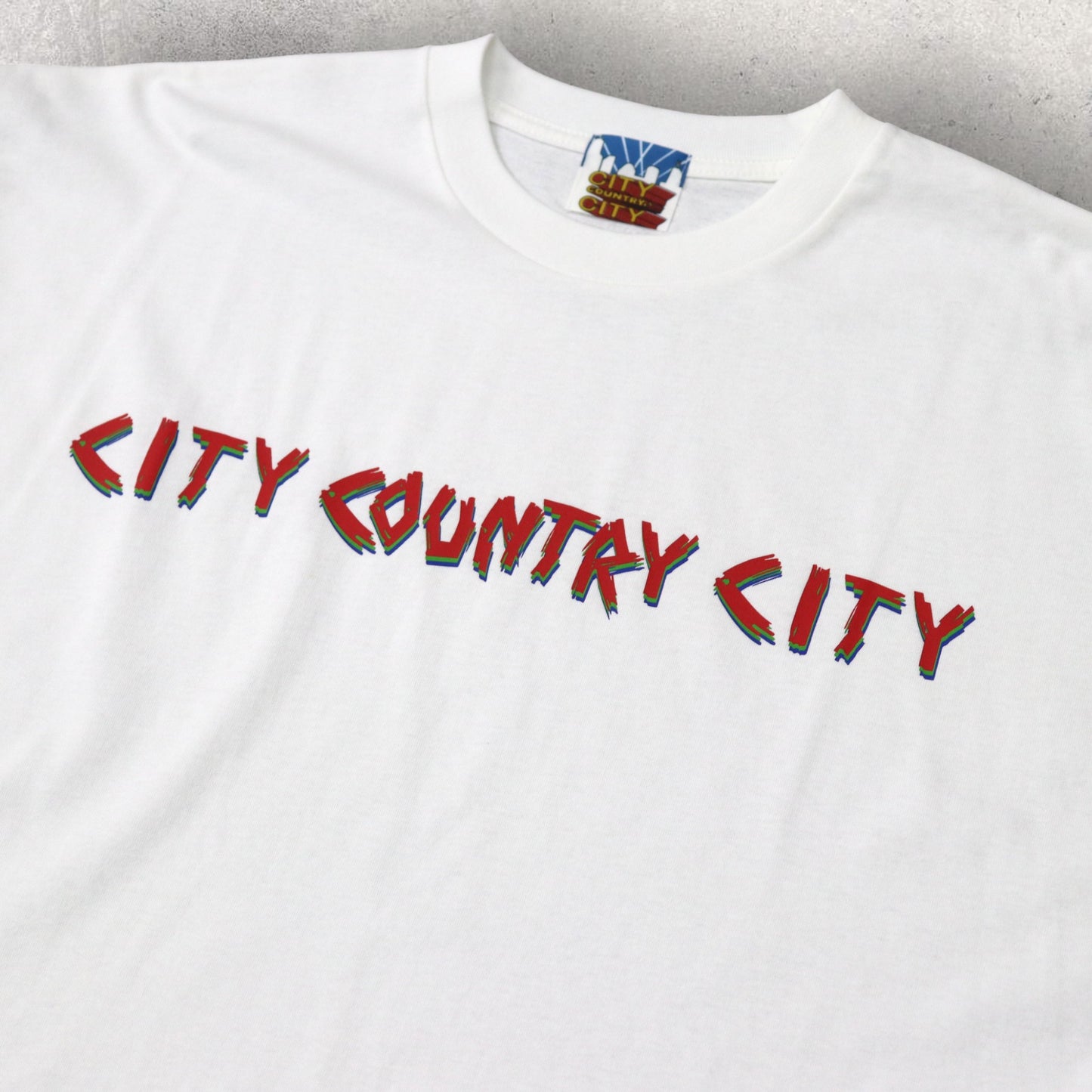 Cotton T-shirt_City Country City_WHITE
