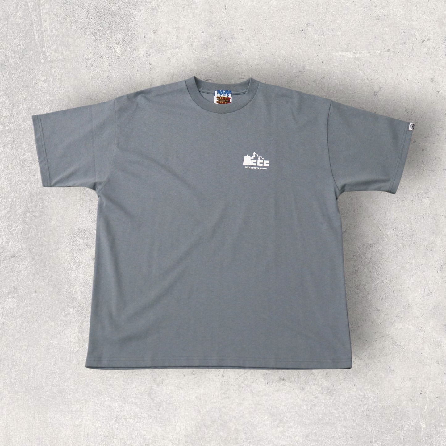 COTTON T-SHIRT_CITY_C GRAY