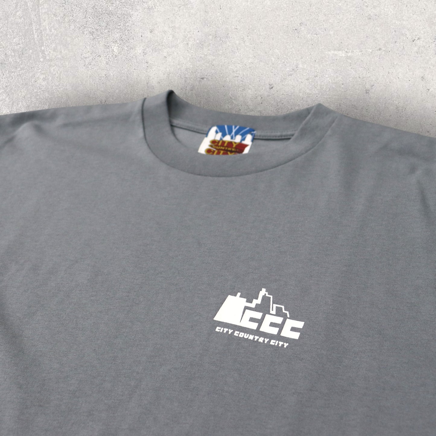COTTON T-SHIRT_CITY_C GRAY