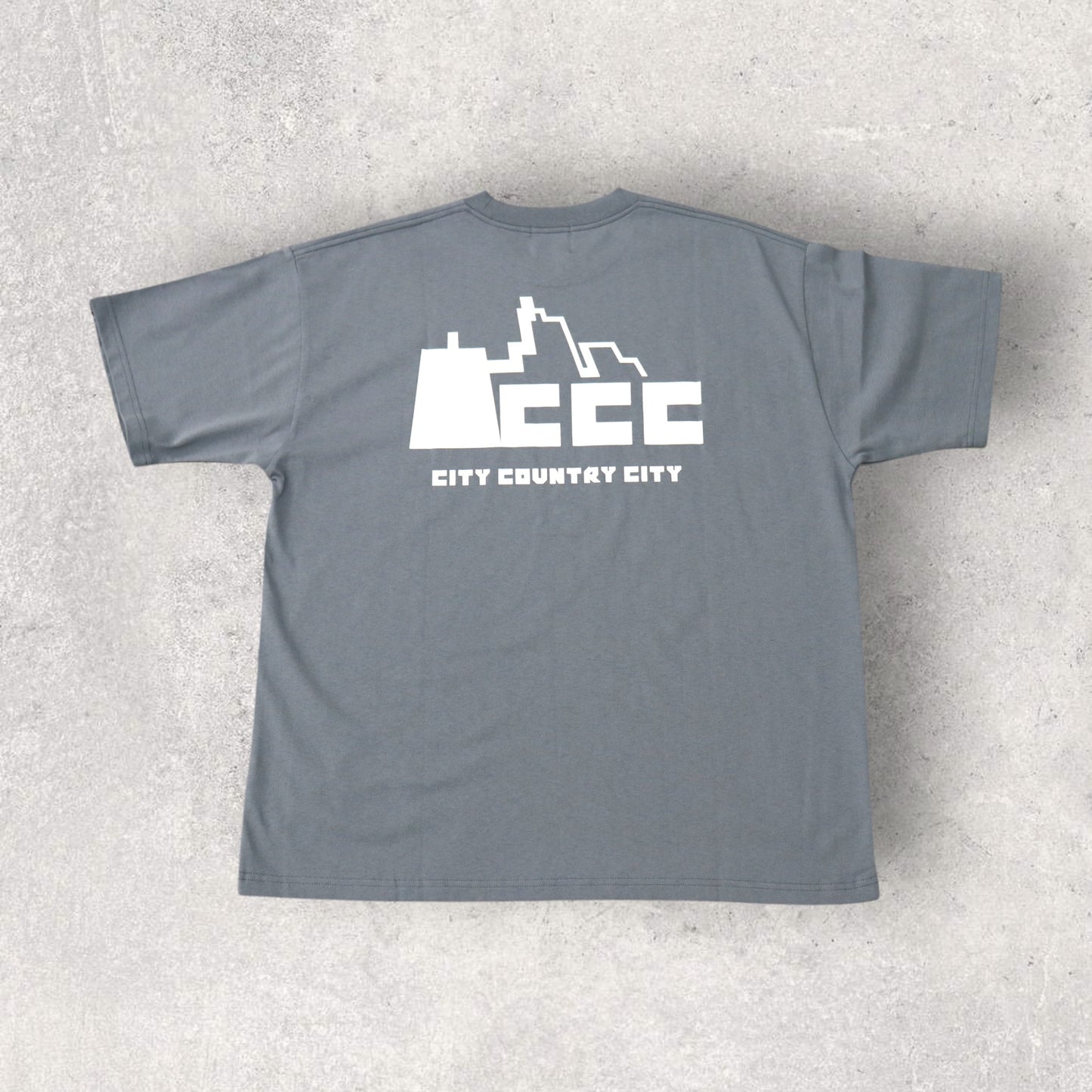 COTTON T-SHIRT_CITY_C GRAY