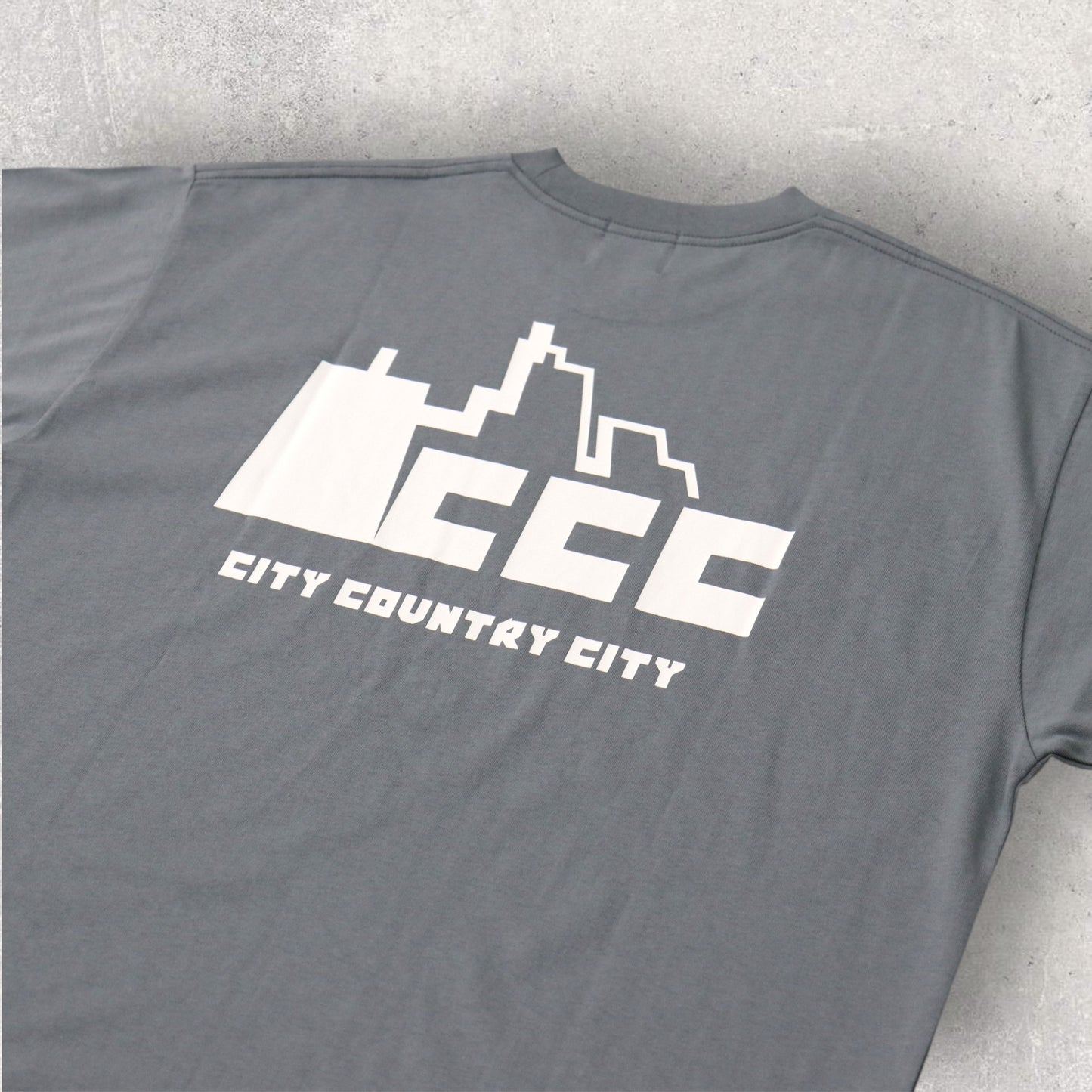 COTTON T-SHIRTS_CITY_C GRAY
