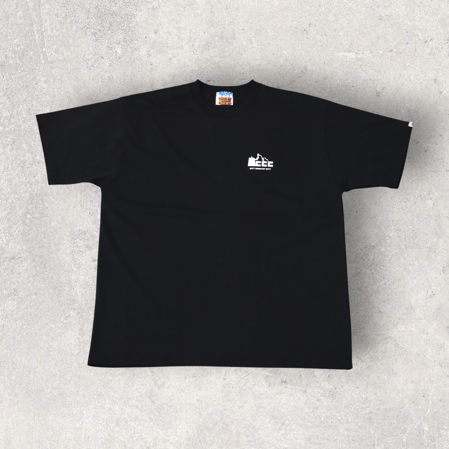 COTTON T-SHIRT_CITY_BLACK