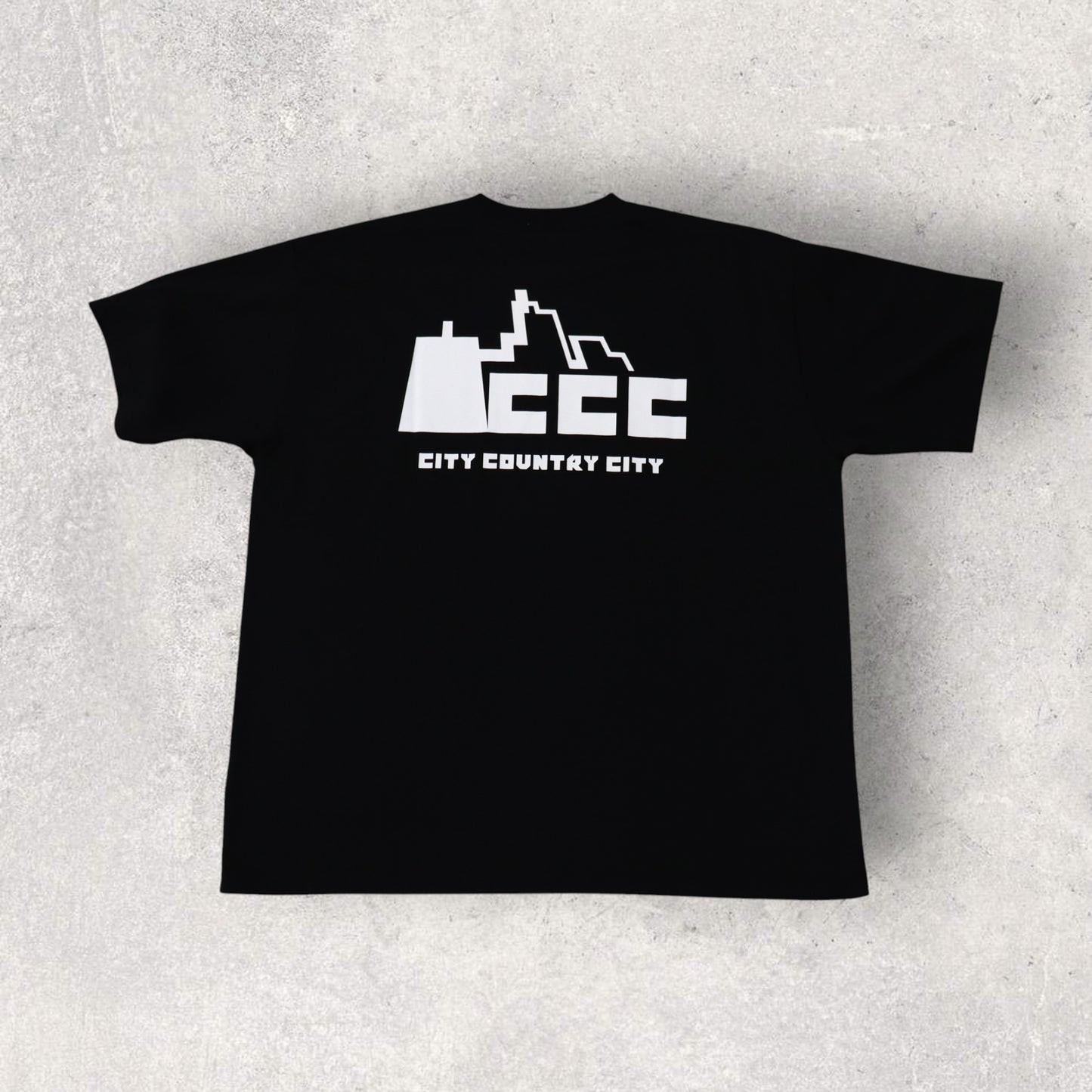 COTTON T-SHIRT_CITY_BLACK