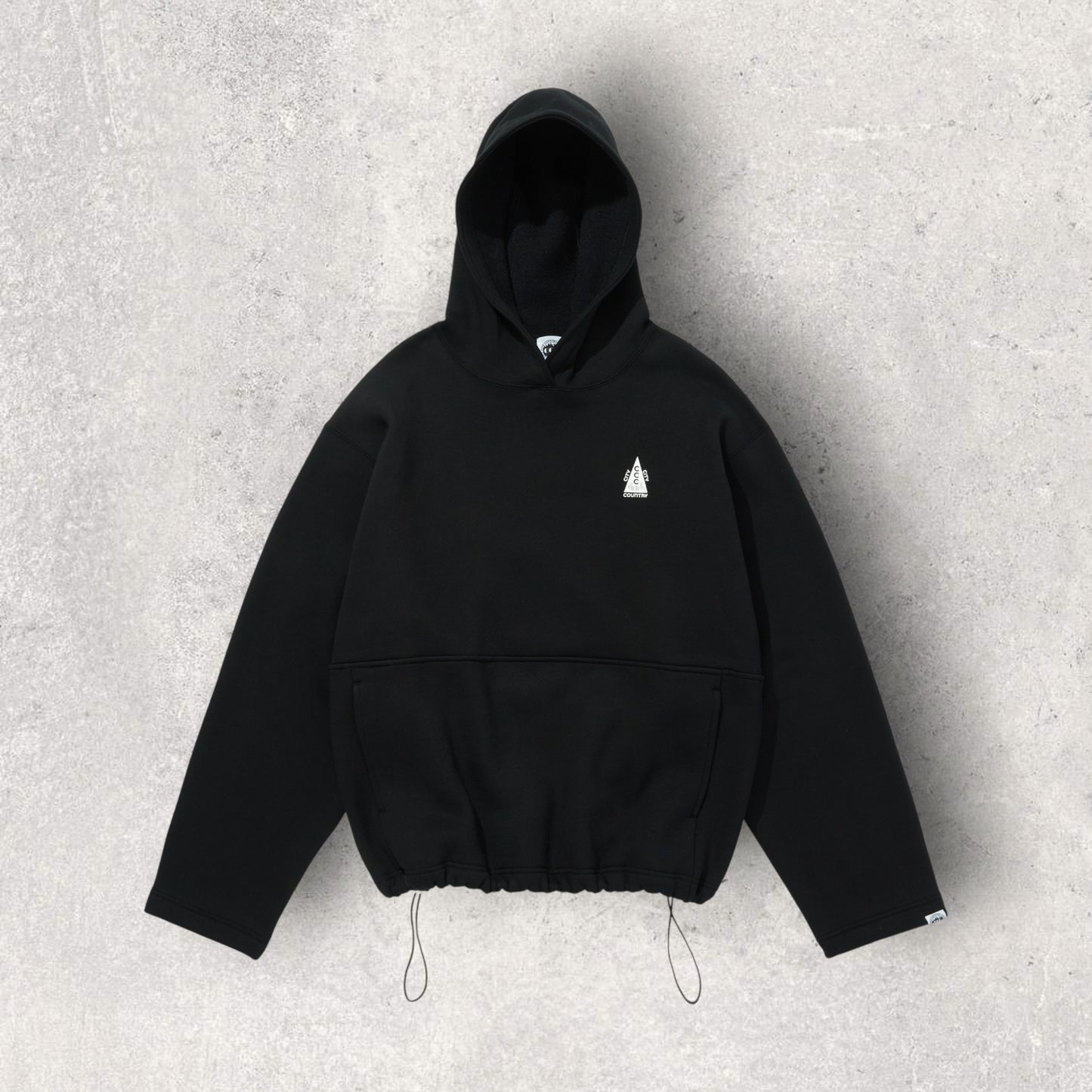 CITY COUNTRY CITY HOODIE BLACK