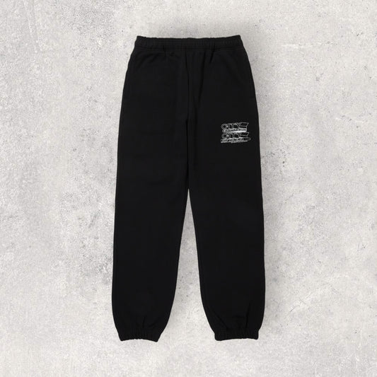 《AVIREX × CITY COUNTRY CITY》SIGNATURE SWEAT PANTS BLACK