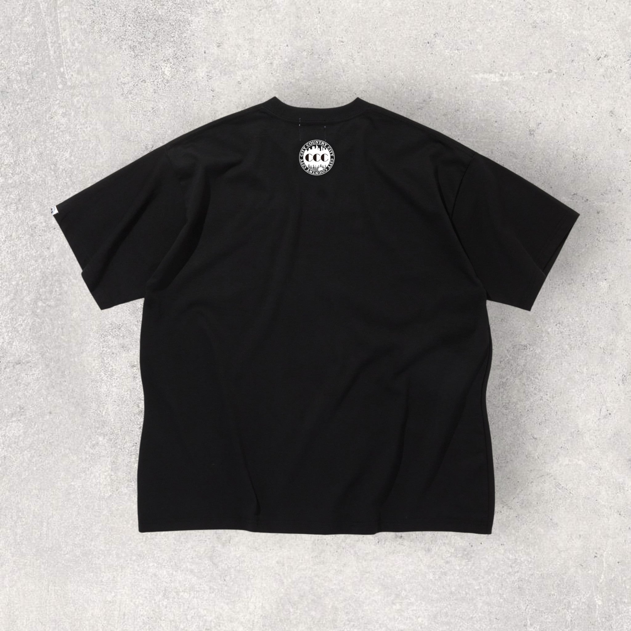 AVIREX × CITY COUNTRY CITY》SIGNATURE T-SHIRT BLACK – REBEL