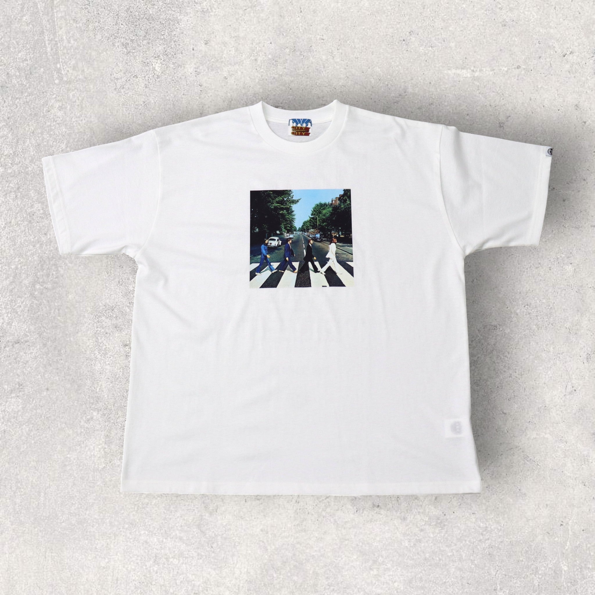 CITY COUNTRY CITY x THE BEATLES_COTTON T-SHIRT_002_WHITE