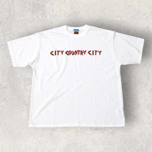 Cotton T-shirt_City Country City_WHITE